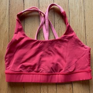 Lukulemon Energy Bra. Pink. Size 4